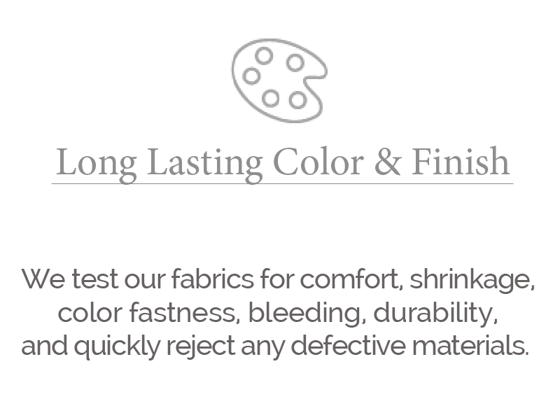 long lasting color & finish larger