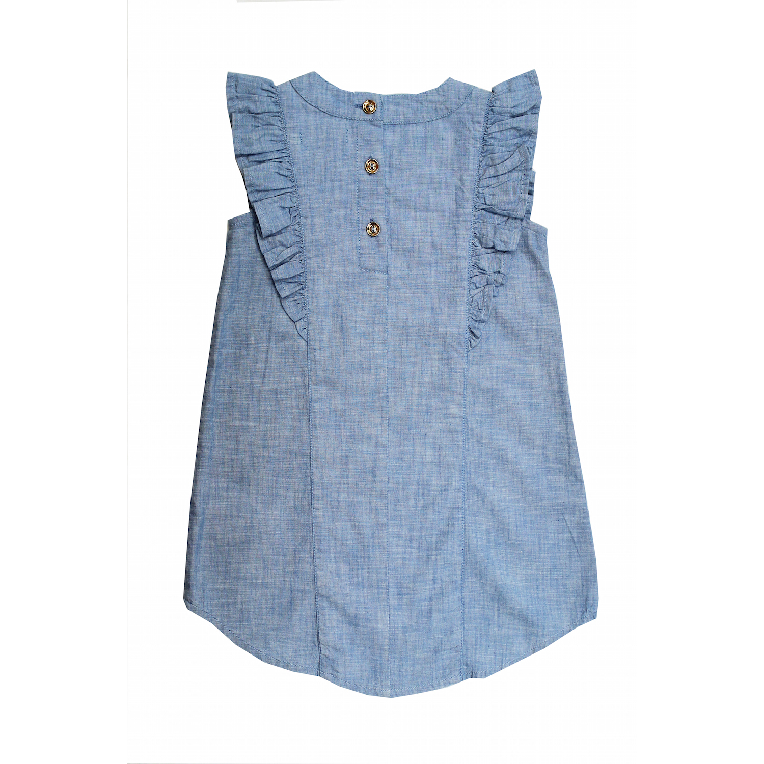 light chambray dress